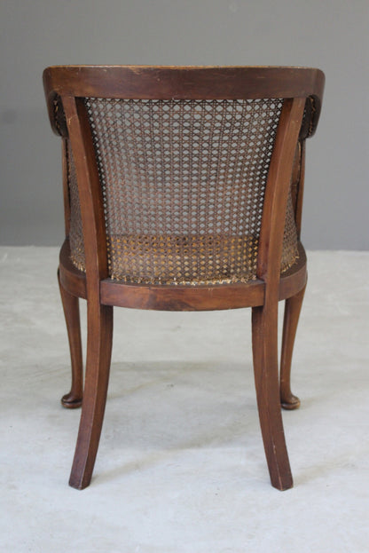 Single Bergere Cane Tub Chair - Kernow Furniture