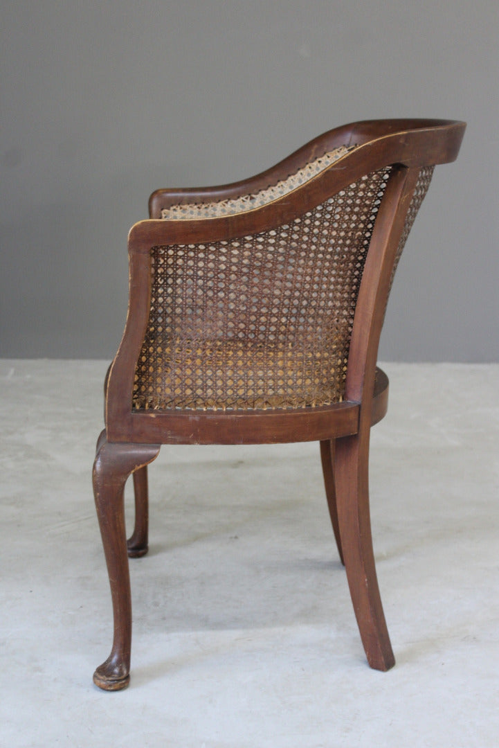 Single Bergere Cane Tub Chair - Kernow Furniture