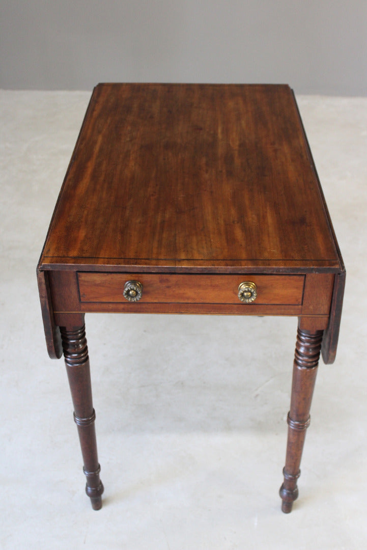 Antique Mahogany Pembroke Table - Kernow Furniture