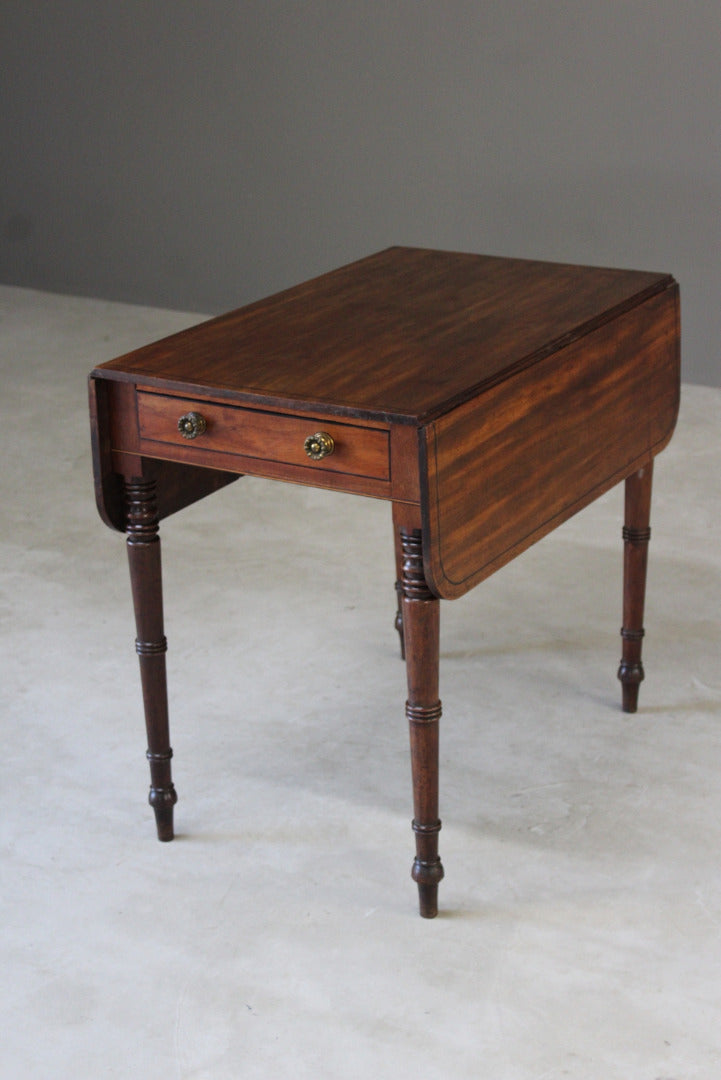 Antique Mahogany Pembroke Table - Kernow Furniture