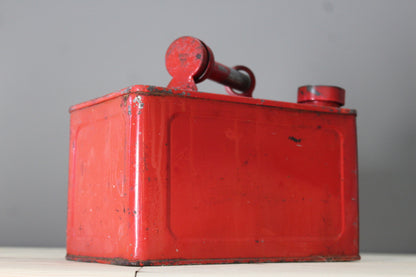 Vintage Red Petrol Can - Kernow Furniture