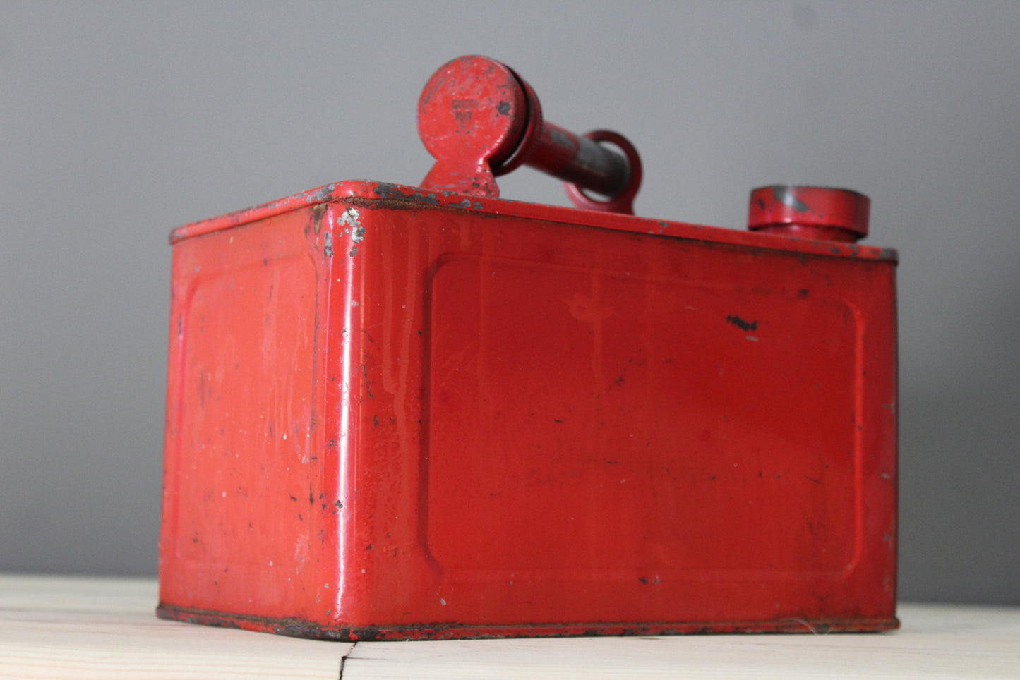 Vintage Red Petrol Can - Kernow Furniture