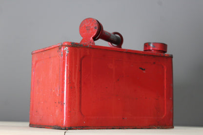 Vintage Red Petrol Can - Kernow Furniture