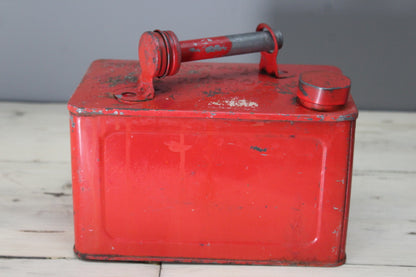 Vintage Red Petrol Can - Kernow Furniture
