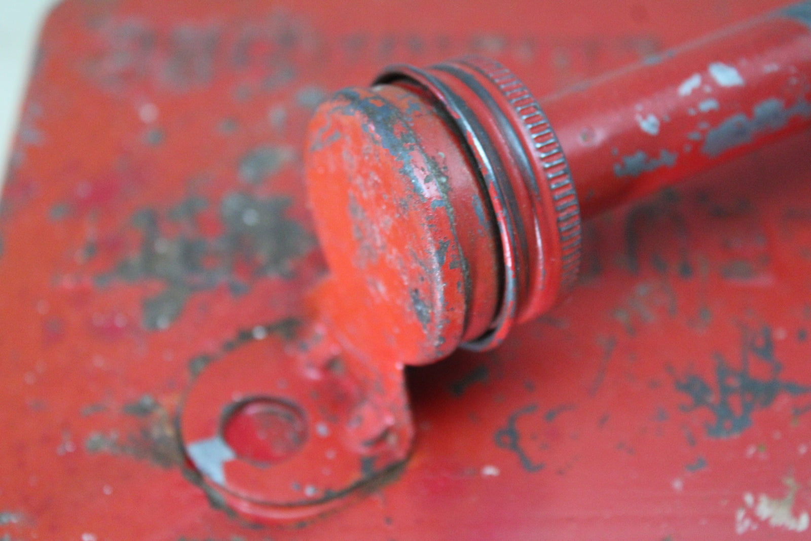 Vintage Red Petrol Can - Kernow Furniture