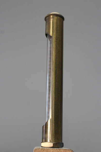 Large Brass Steam Thermometer - Kernow Furniture