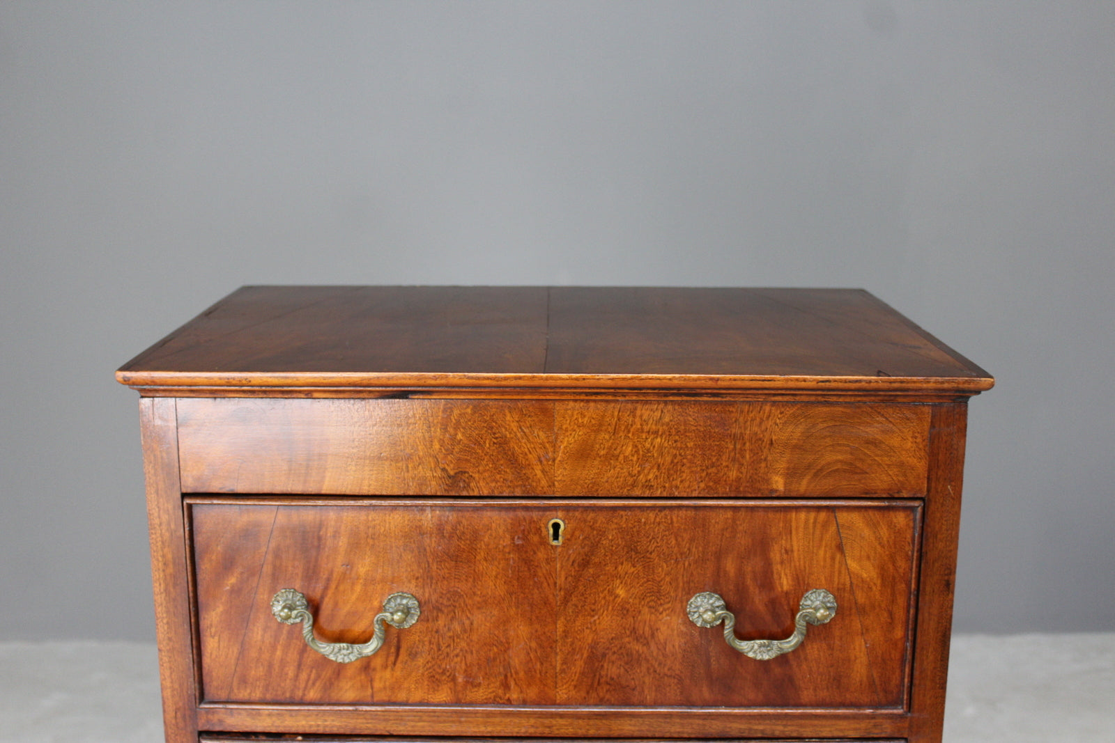 Mahogany Chest on Stand - Kernow Furniture