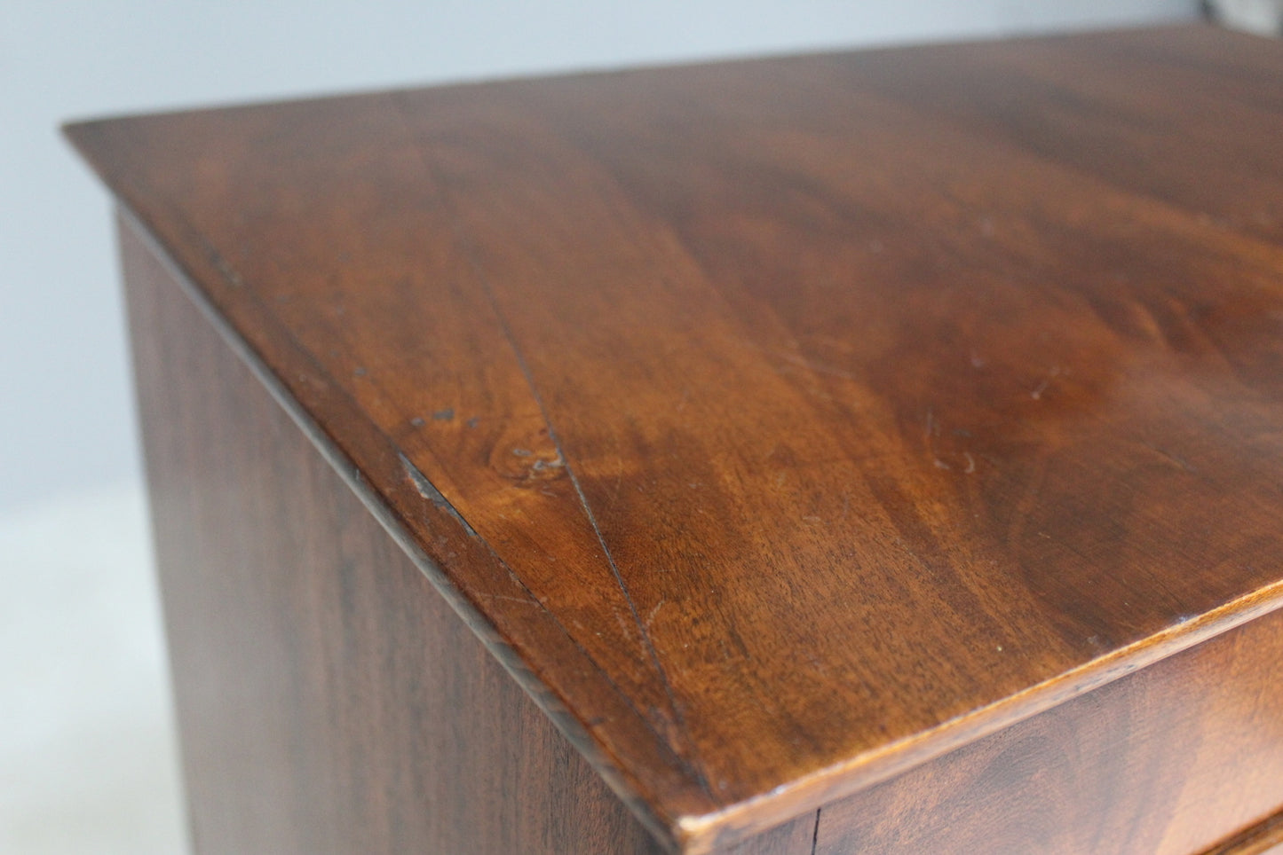 Mahogany Chest on Stand - Kernow Furniture