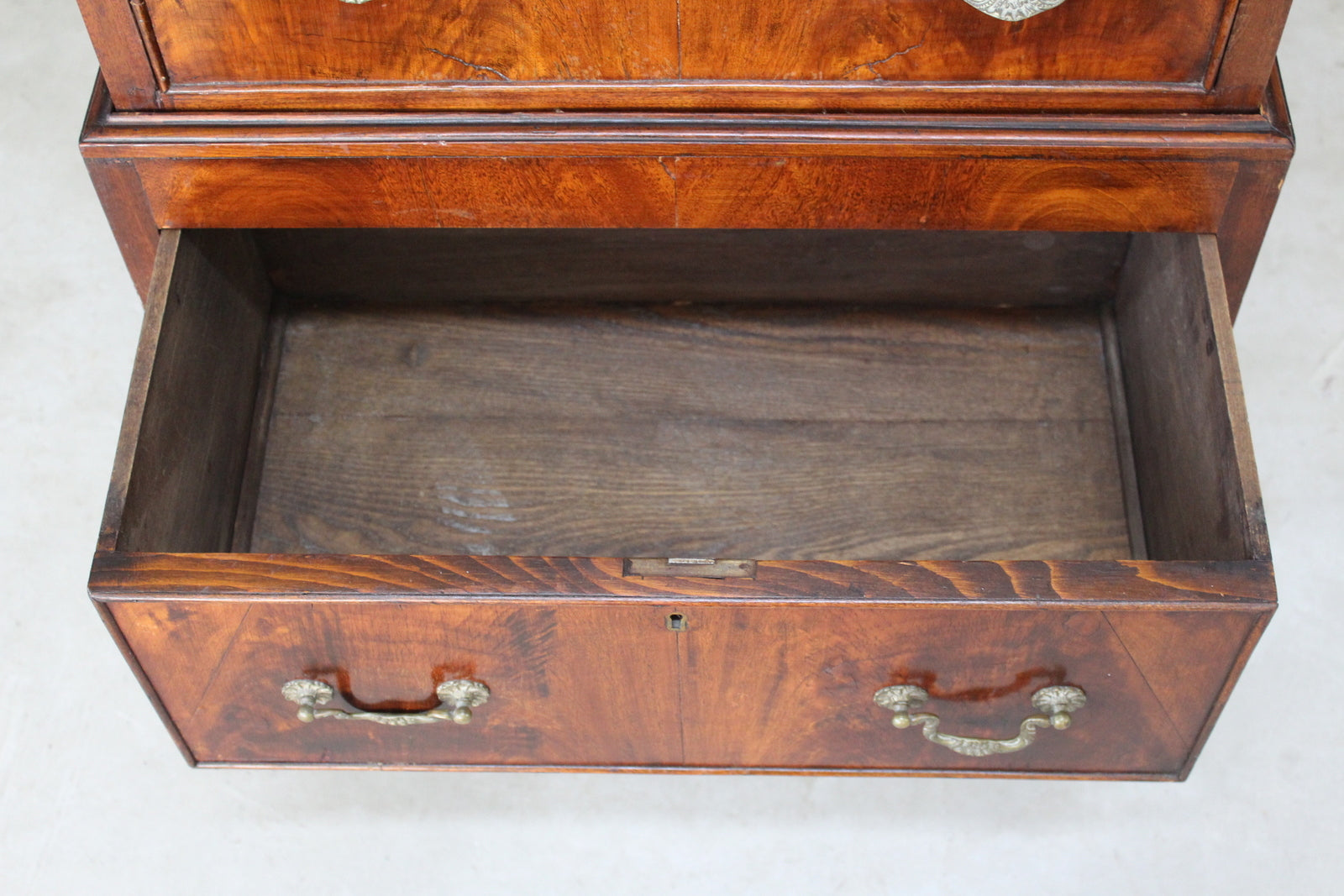 Mahogany Chest on Stand - Kernow Furniture