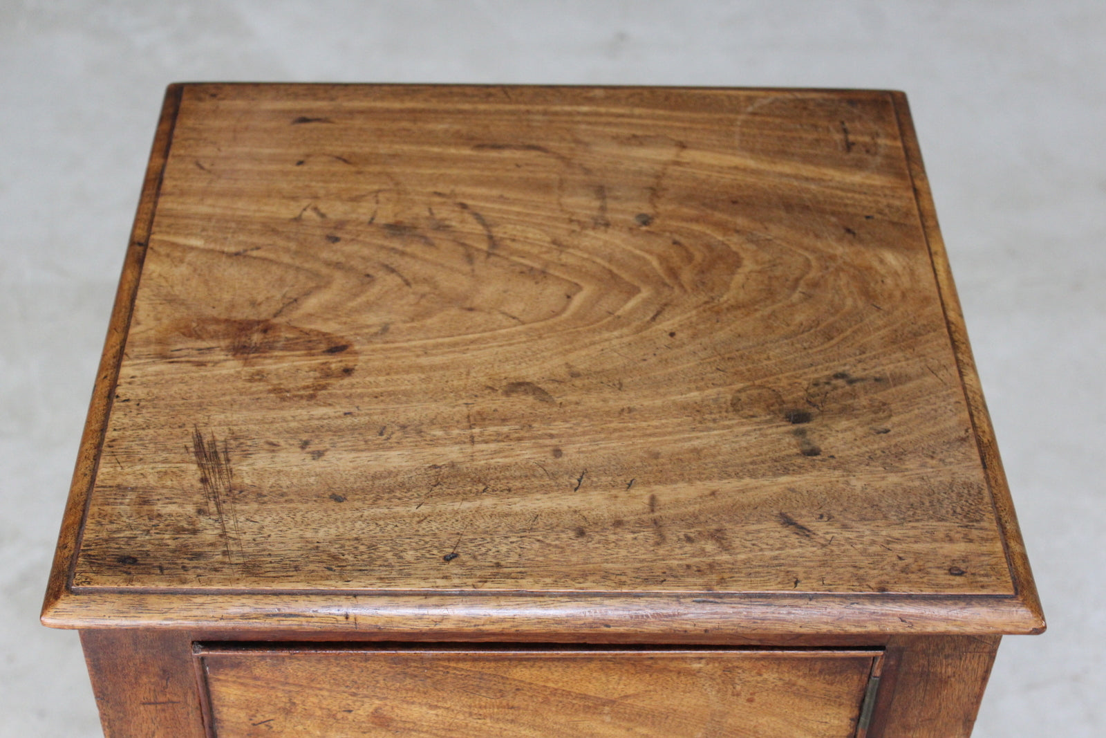 Antique Mahogany Pot Cupboard - Kernow Furniture