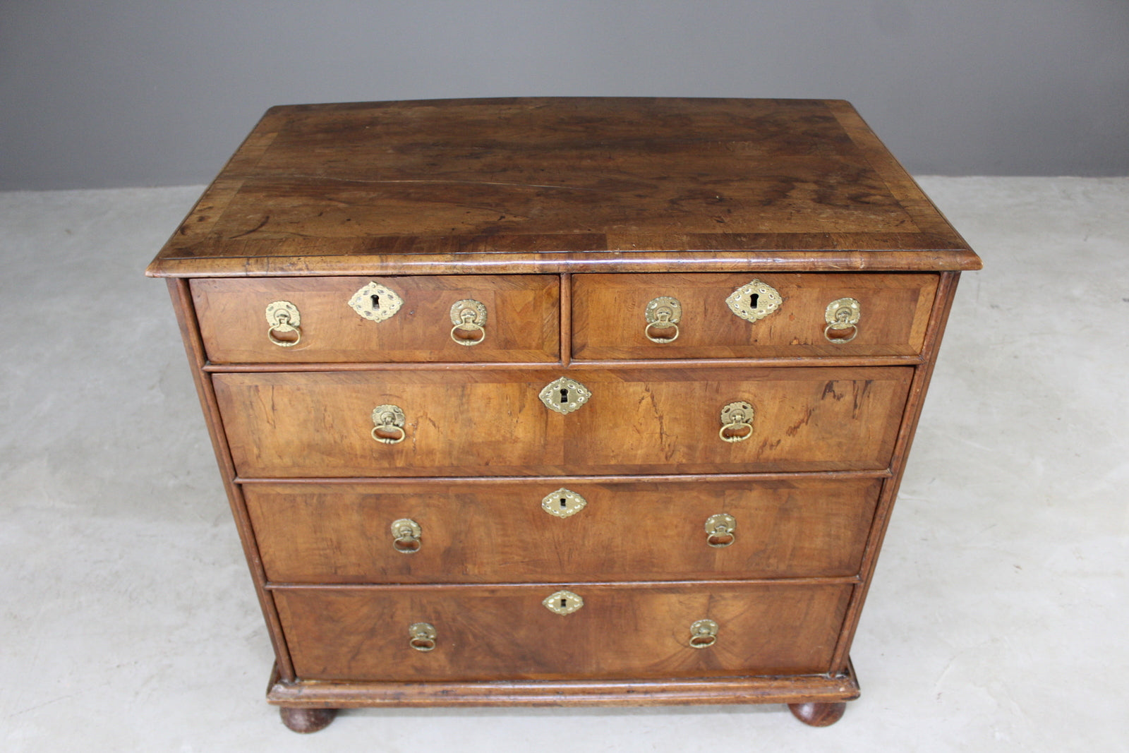 Early 18th Century Walnut Chest of Drawers - Kernow Furniture