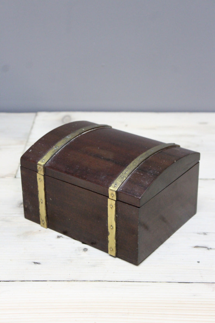 Small Mahogany Box - Kernow Furniture