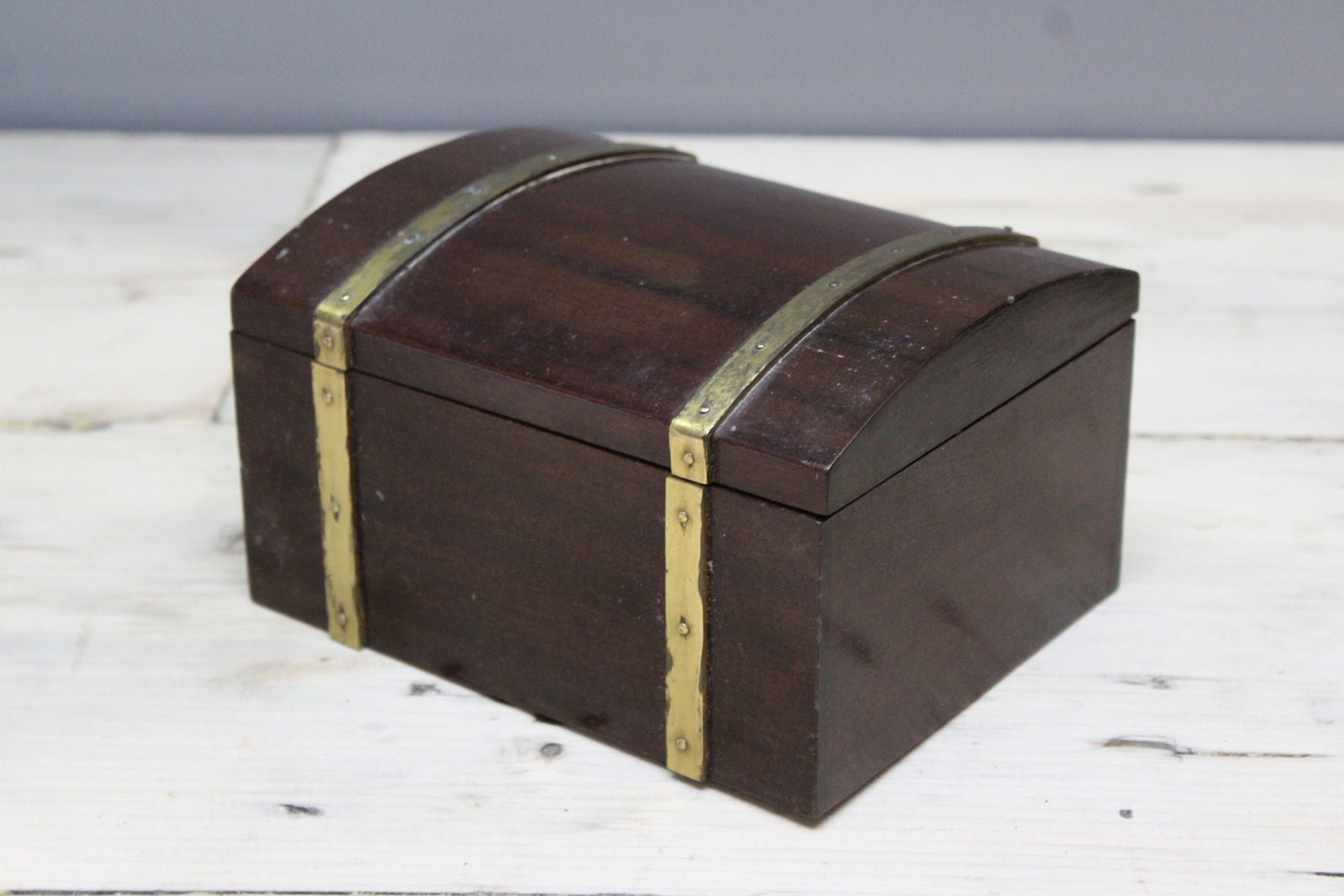 Small Mahogany Box - Kernow Furniture