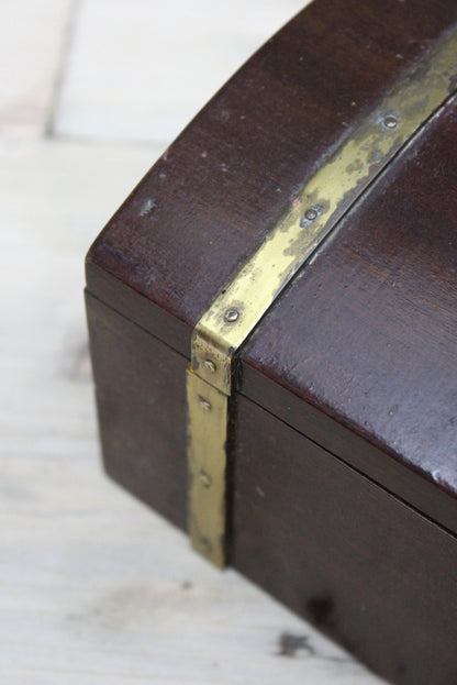 Small Mahogany Box - Kernow Furniture
