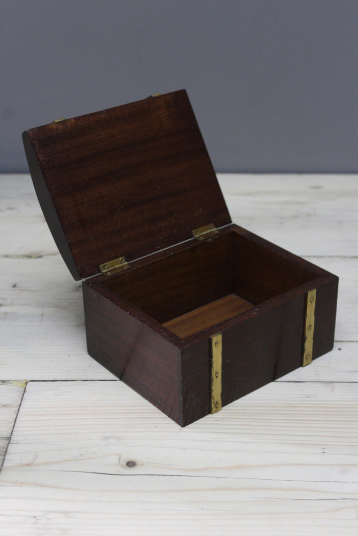 Small Mahogany Box - Kernow Furniture