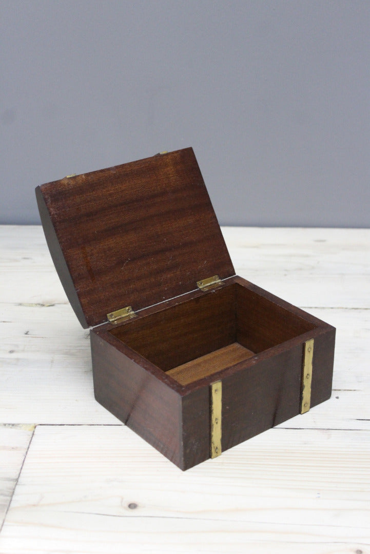 Small Mahogany Box - Kernow Furniture