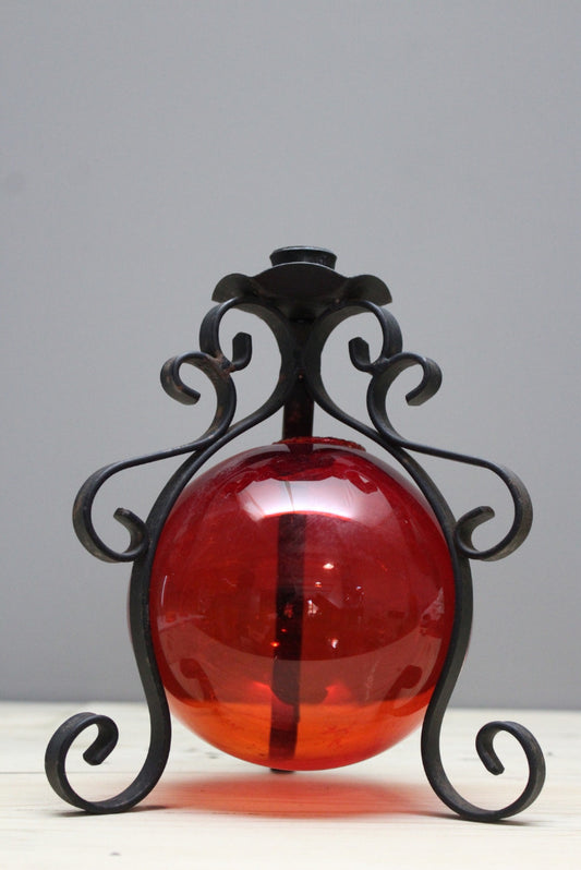 Wrought Iron Candle Holder - Kernow Furniture