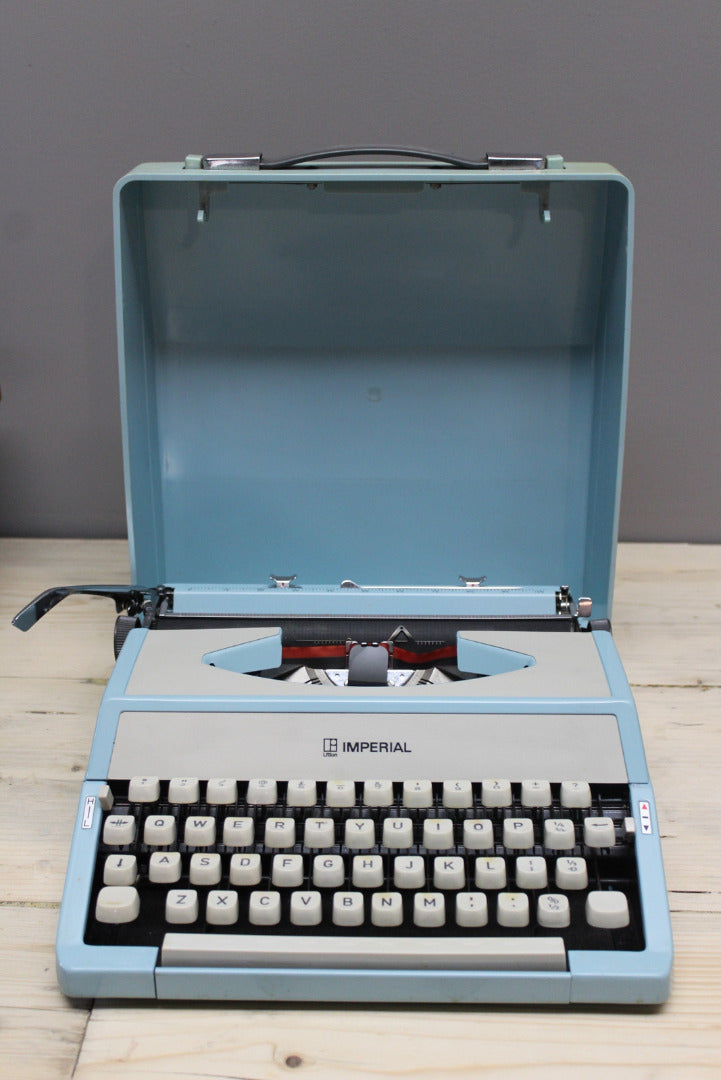 Vintage Imperial Typewriter - Kernow Furniture