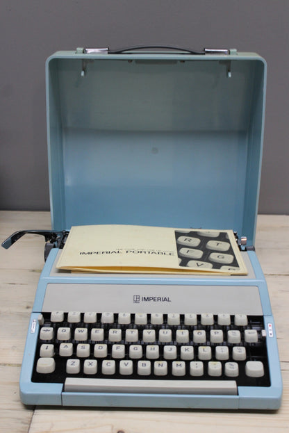 Vintage Imperial Typewriter - Kernow Furniture