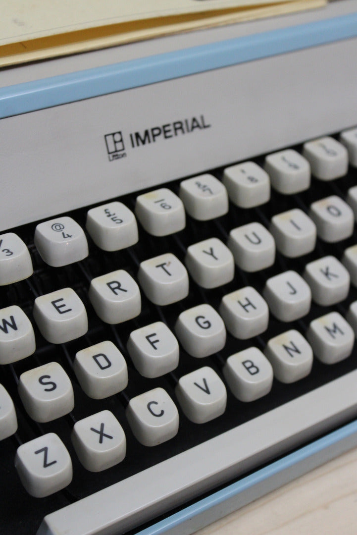 Vintage Imperial Typewriter - Kernow Furniture