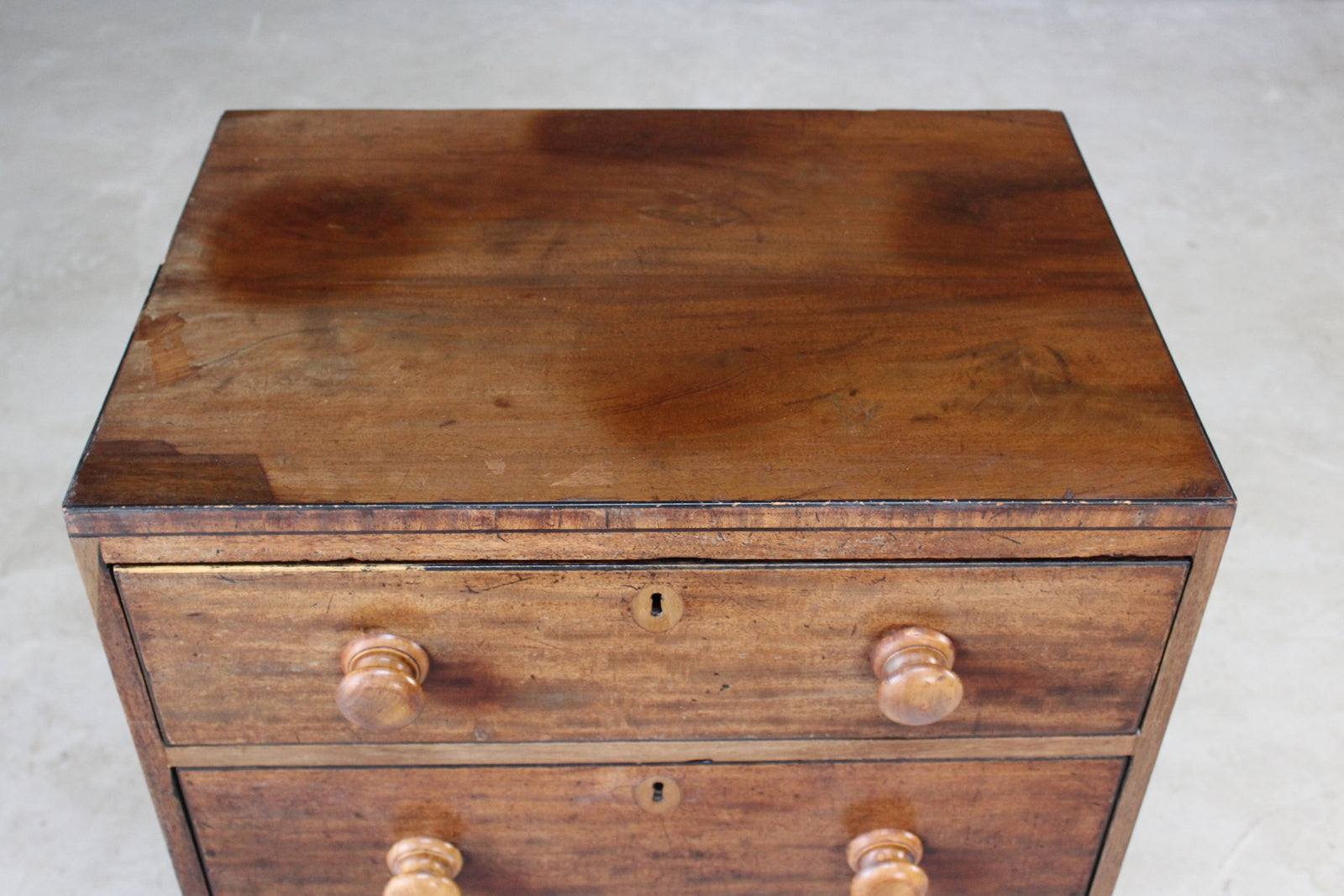 Antique Small Chest of Drawers - Kernow Furniture