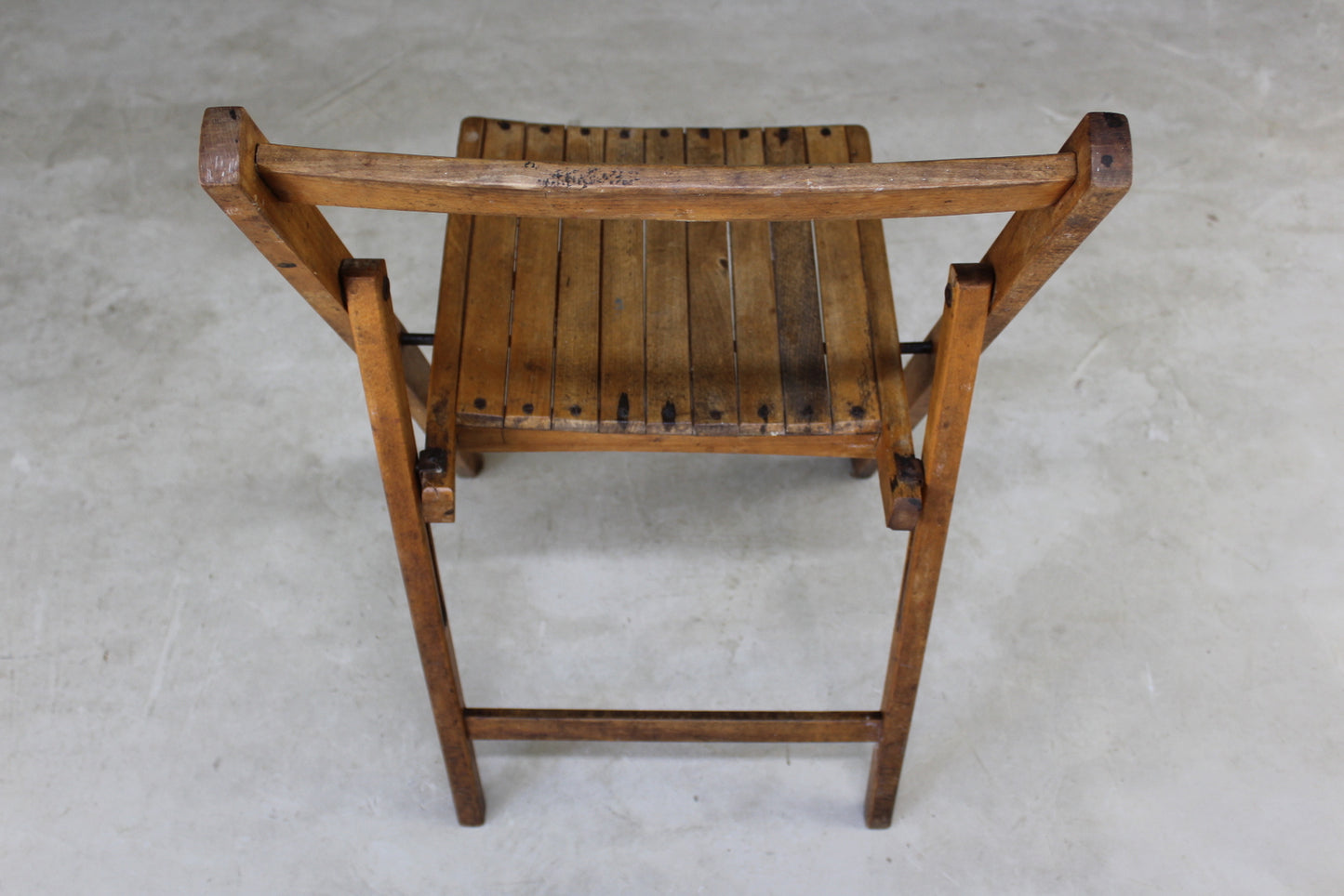 Folding Beech Chair - Kernow Furniture