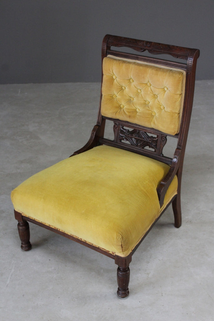 Edwardian Nursing Chair - Kernow Furniture