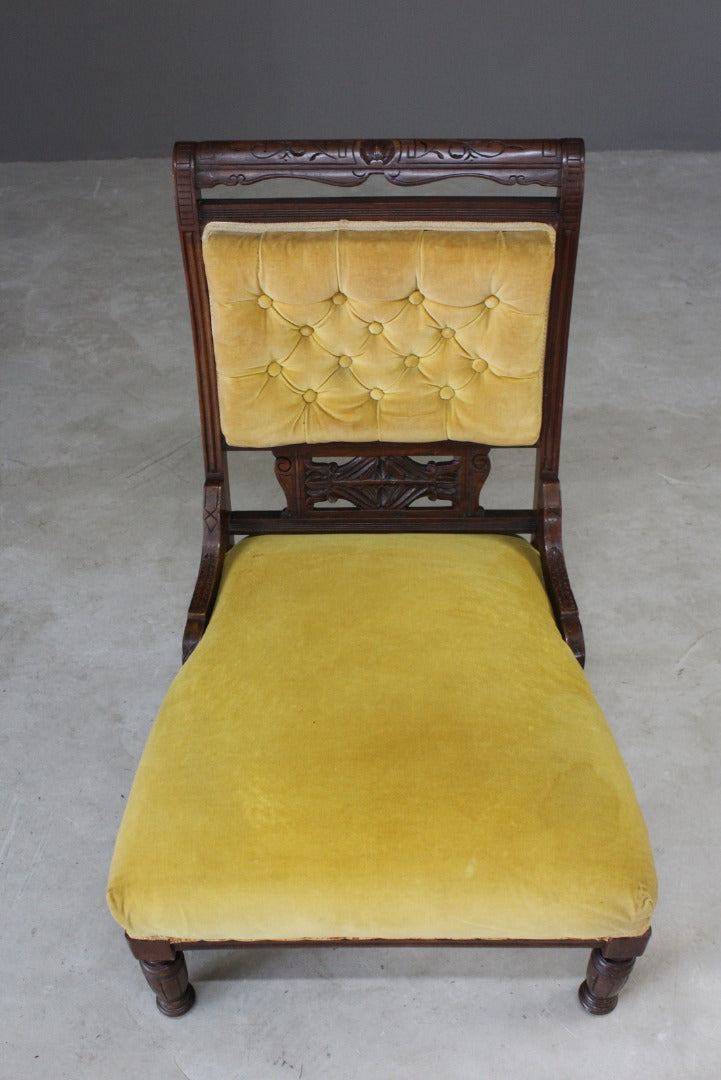 Edwardian Nursing Chair - Kernow Furniture