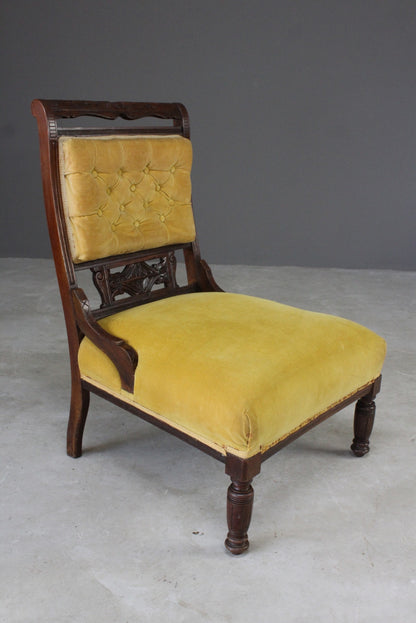 Edwardian Nursing Chair - Kernow Furniture