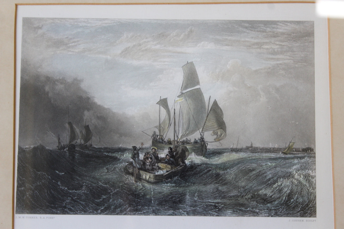 Pair Nautical Engravings - Kernow Furniture