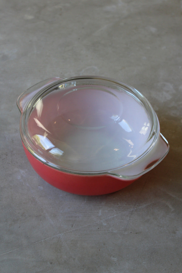 Vintage Pink Pyrex Casserole Dish Kernow Furniture