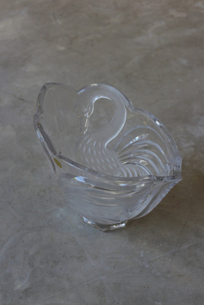 Bleikristall German Swan Bowl - Kernow Furniture