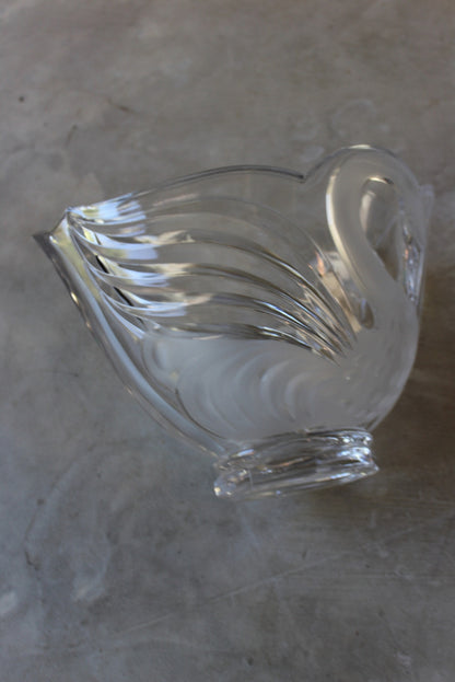 Bleikristall German Swan Bowl - Kernow Furniture