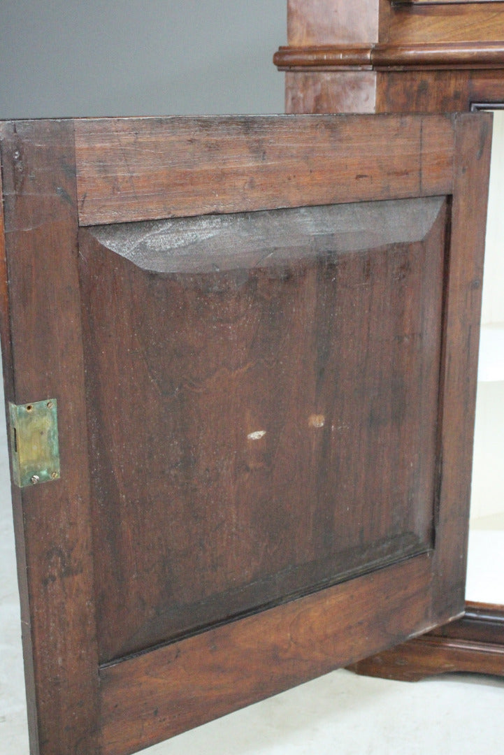 Antique Mahogany Corner Cupboard - Kernow Furniture