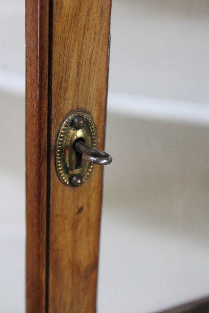 Antique Mahogany Corner Cupboard - Kernow Furniture