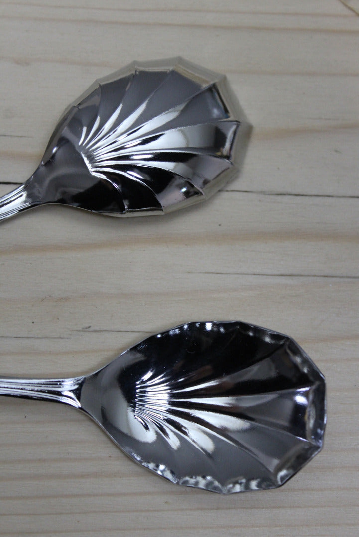 Sheffield Stainless Chromium Spoons 6 - Kernow Furniture