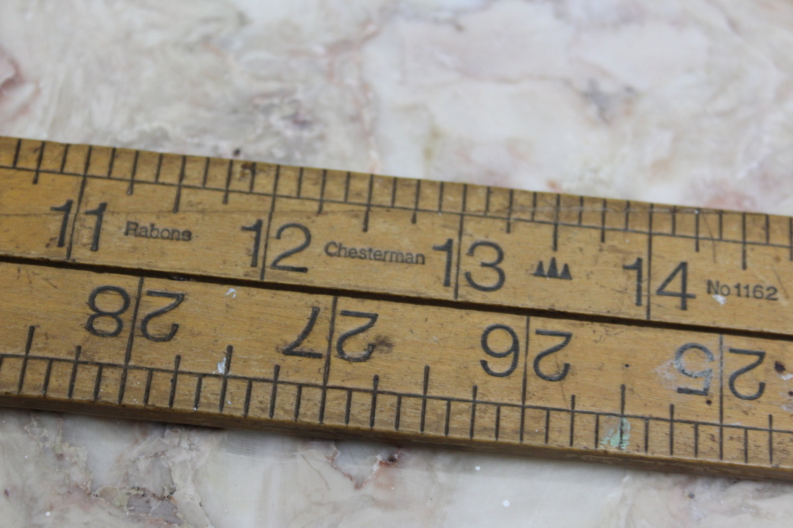 Rabone Chesterman Folding Wooden Ruler - Kernow Furniture