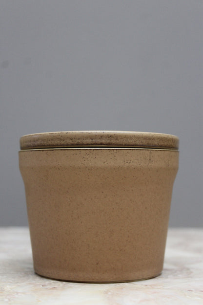 Denby Stoneware Jar & Lid - Kernow Furniture