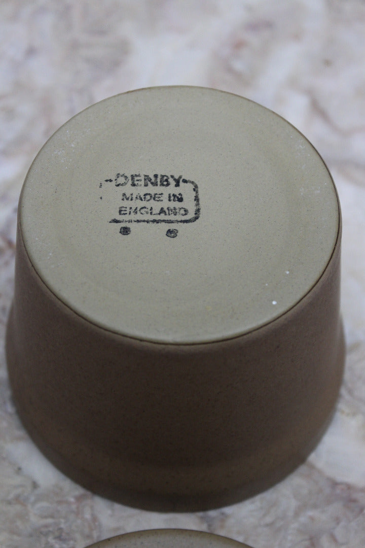 Denby Stoneware Jar & Lid - Kernow Furniture