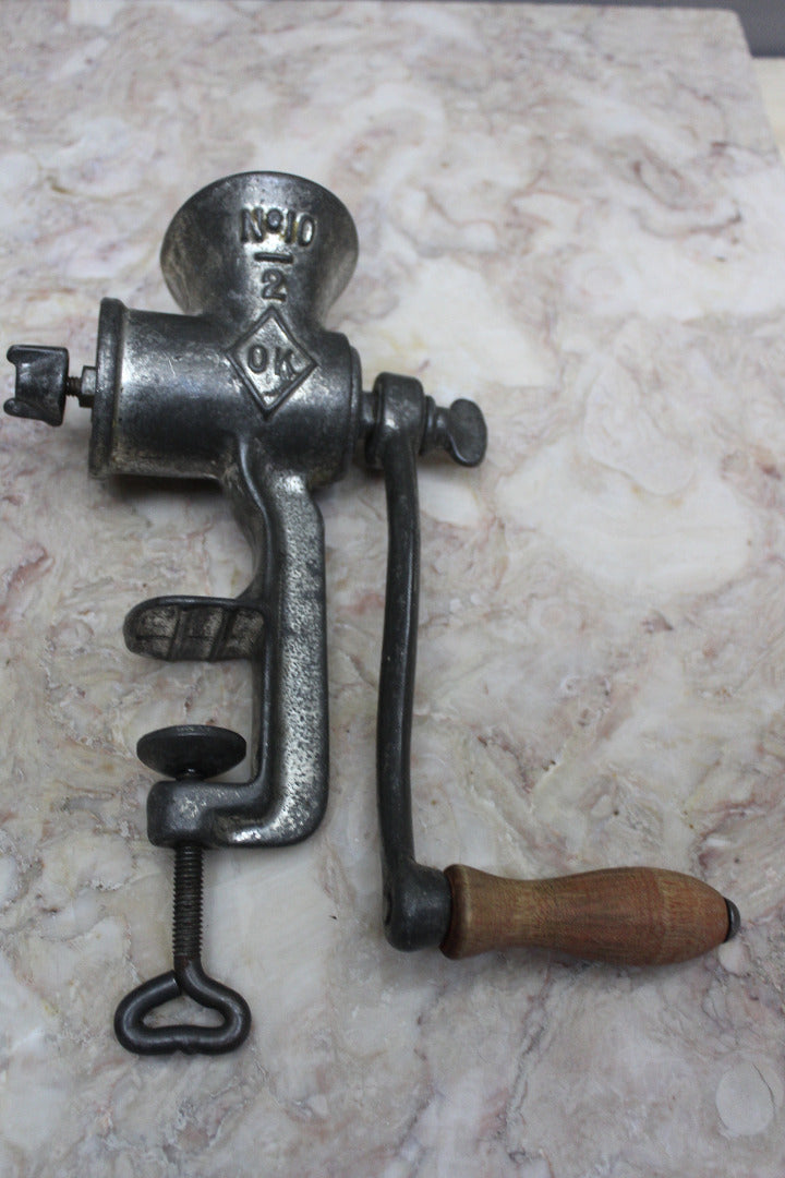 Vintage Cast Iron Meat Grinder - Kernow Furniture