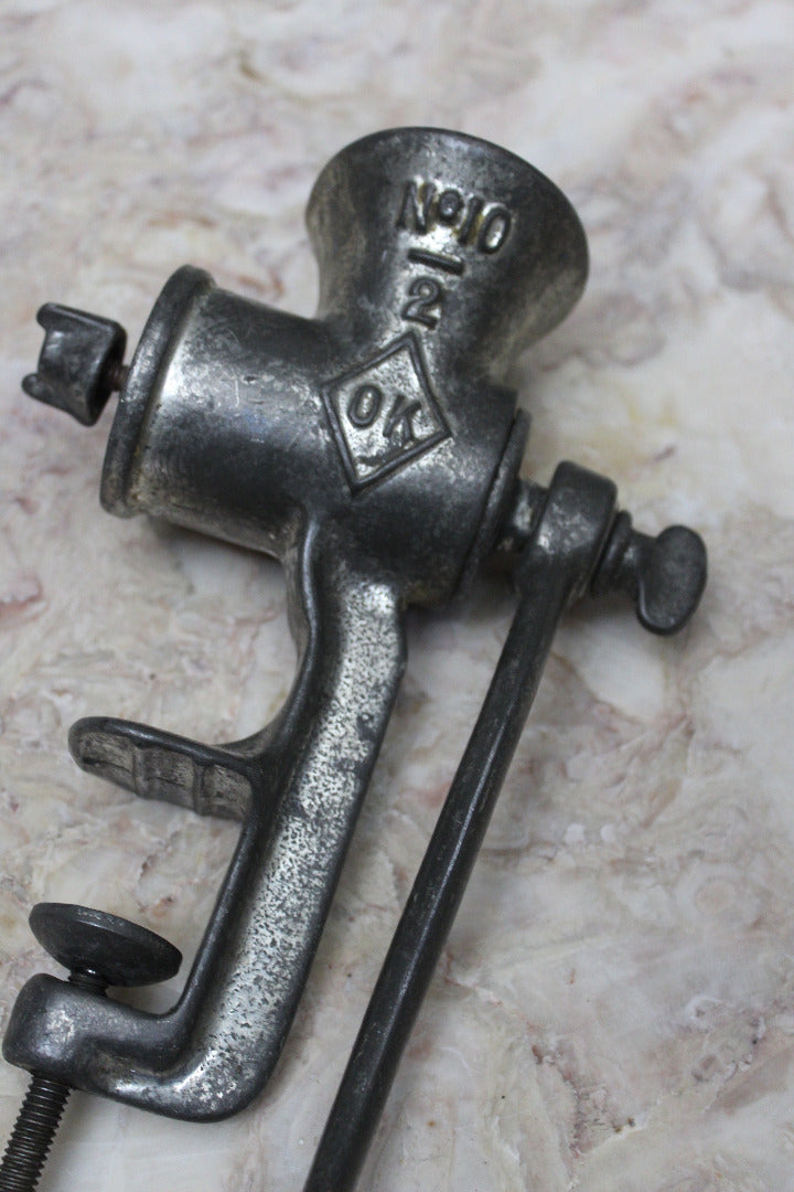 Vintage Cast Iron Meat Grinder - Kernow Furniture