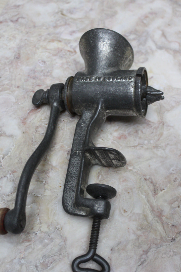 Vintage Cast Iron Meat Grinder - Kernow Furniture