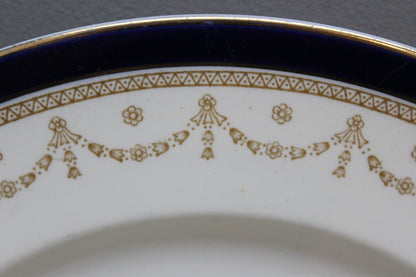 4 Alfred Meakin Bleu De Roi Dinner Plates - Kernow Furniture