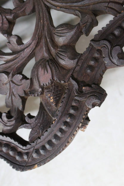 Burmese Carved Arch - Kernow Furniture