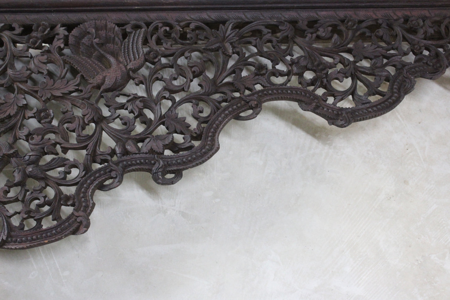 Burmese Carved Arch - Kernow Furniture