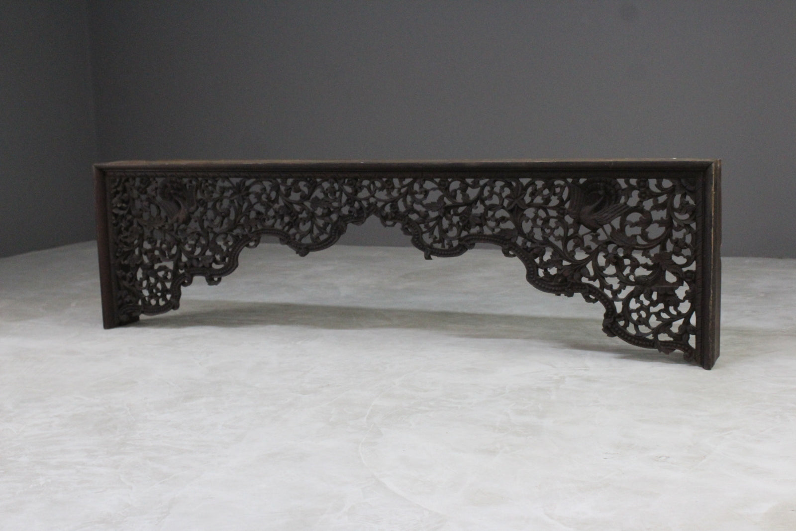 Burmese Carved Arch - Kernow Furniture