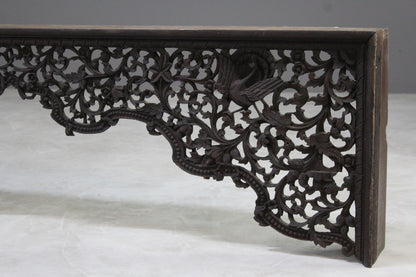 Burmese Carved Arch - Kernow Furniture