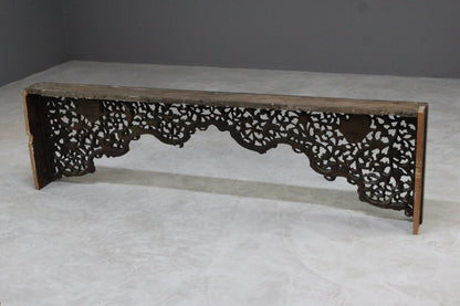 Burmese Carved Arch - Kernow Furniture