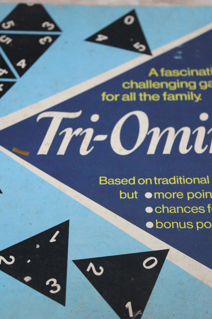 Vintage Tri Ominos Board Game - Kernow Furniture