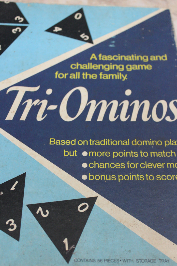 Vintage Tri Ominos Board Game - Kernow Furniture